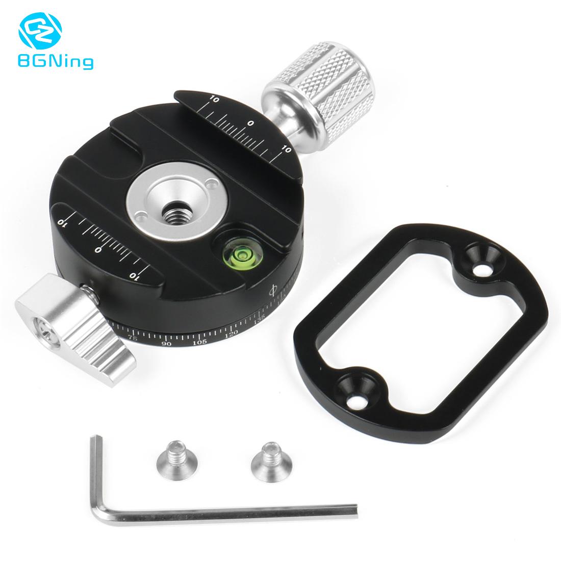 Camera Rotate Panorama Mounting Bracket Clamp Tripod Ball Head Adapter Quick Release Clamp For Arca Swiss Camera Tripod Monopod