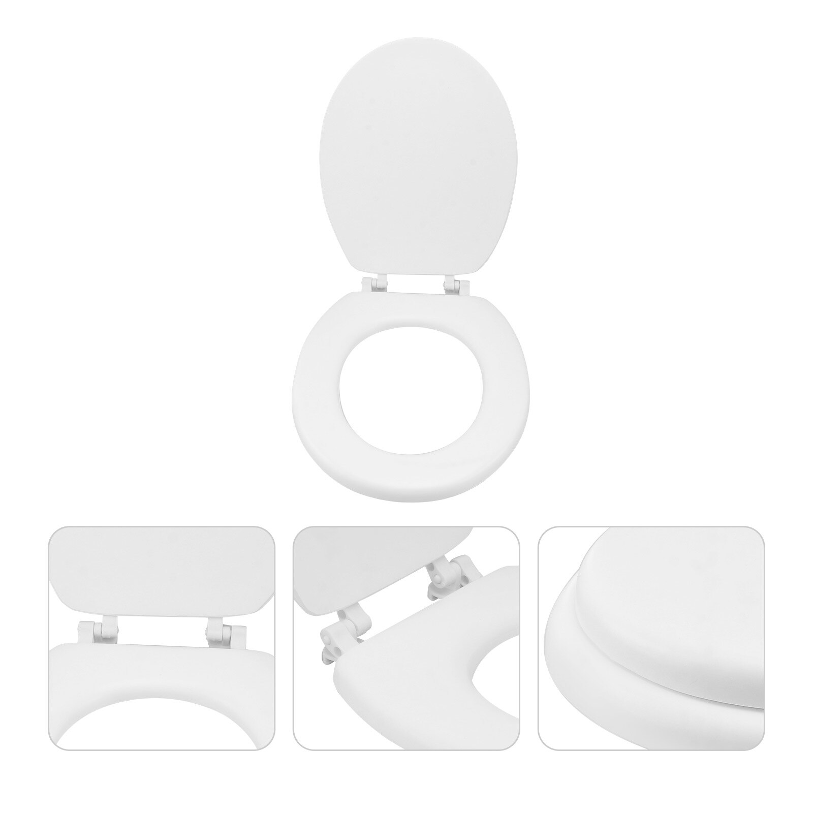 1pc Universal Toilet Seat Lid Thicken Toilet Seat Cover Toilet Gasket