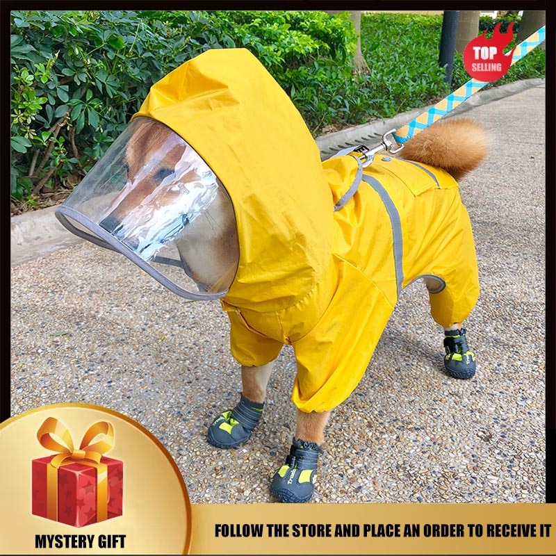 Hund Regenmantel Wasserdichte Kleidung Hund Regen Jacke Gesamt Französisch Bulldogge Kleidung Walisisch Korgi Hund Kostüm Shiba Inu Haustier Outfit