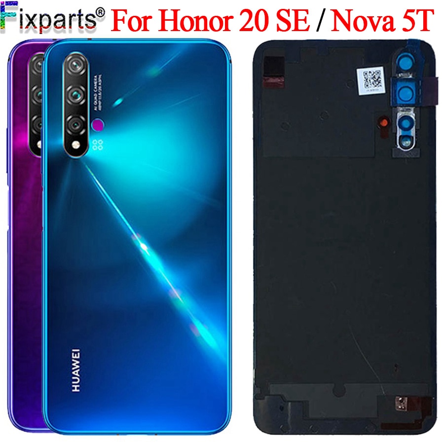 Funda de batería para Huawei Nova 5t Honor 20 se, carcasa trasera, reemplazo de teléfono para Huawei Honor 20se, novedad