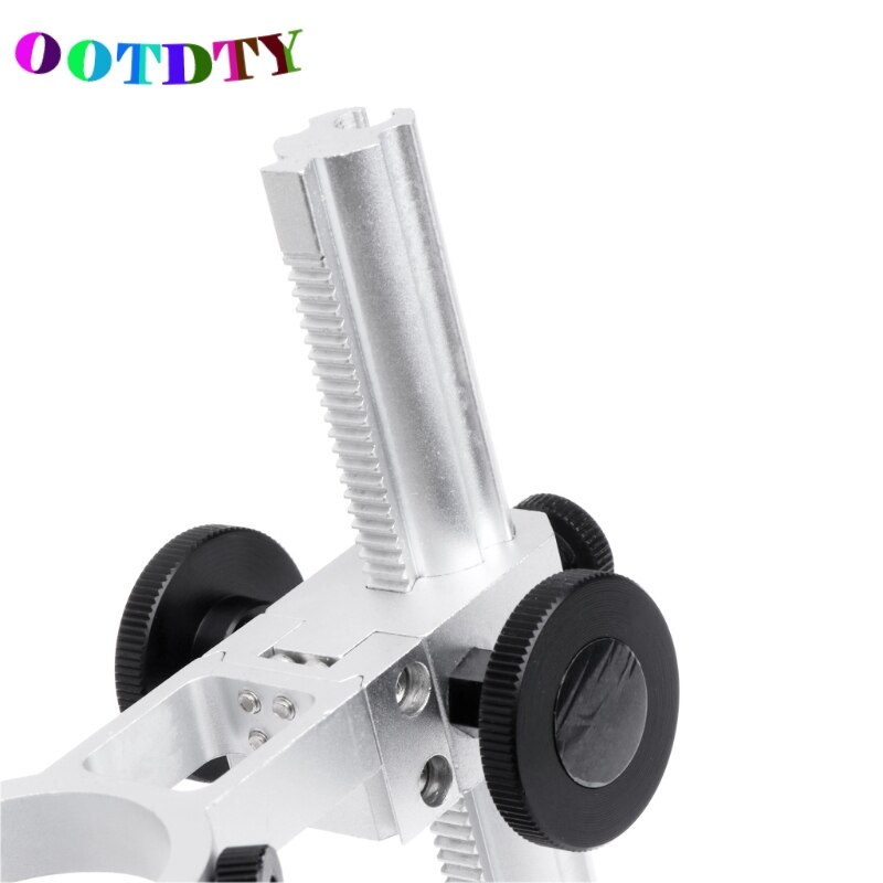 OOTDTY Aluminium Alloy Stand Bracket Holder Microscope Bracket Portable USB Digital Electronic Table Microscopes For G600