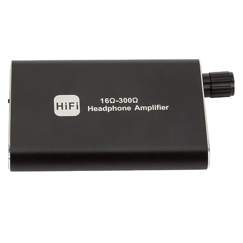 Hoofdtelefoonversterker hoofdtelefoonversterker 3.5mm stereo audio-ingangen volumeregeling