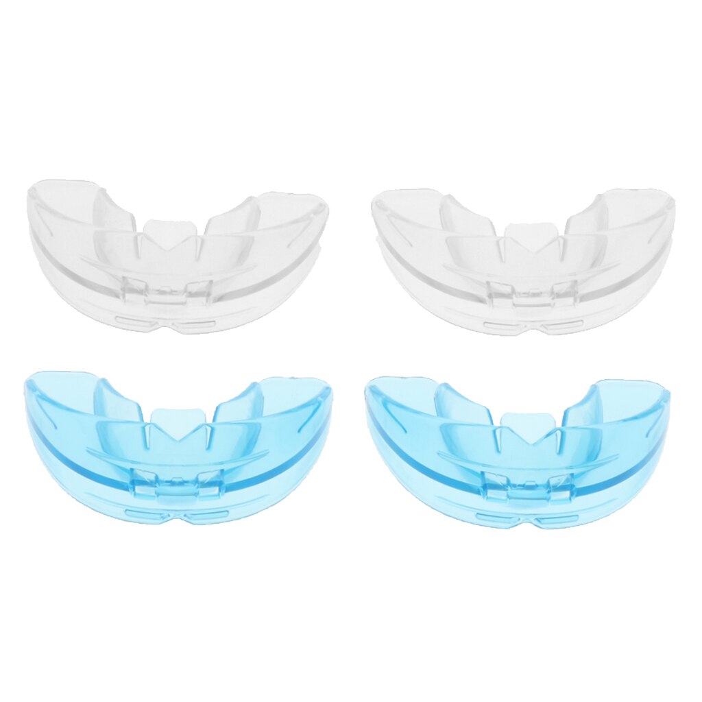 Aparatos de dientes EVA para adultos, retenedor de dientes duros, alisador de dientes para proteger los dientes, 2 uds.