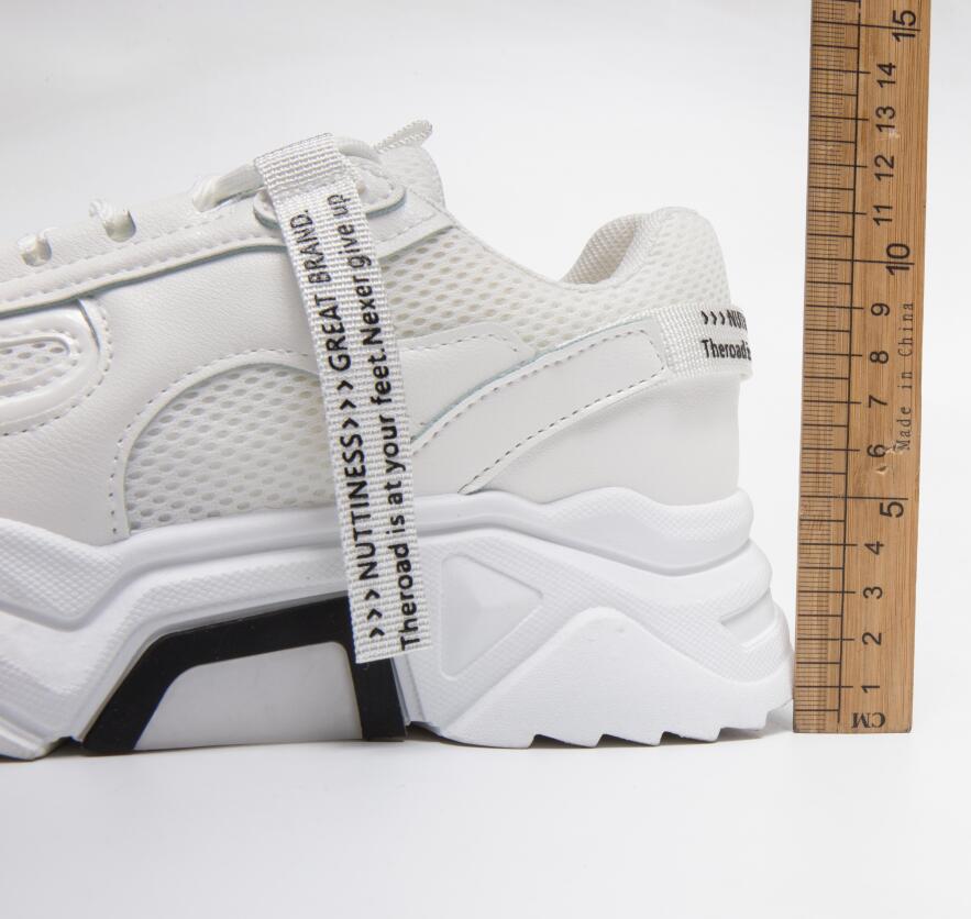 Mustat lenkkarit naisten vapaa-ajan kengät naisten platform-lenkkarit kevät syksy naisten kengät hengittävät kengät vauvojen kengät