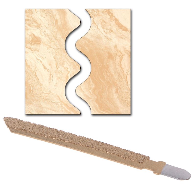 4 " /100mm gesoldeerde diamant decoupeerzaagblad 46 korrel voor het zagen van marmer, tegels en steen