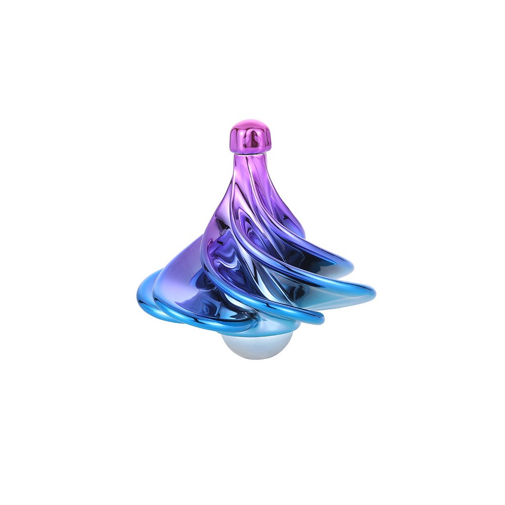Children Desktop Box Toys Air Aerodynamic Wind Blown Silent Fingertip Flying Toy Fidget Spinner: E586837