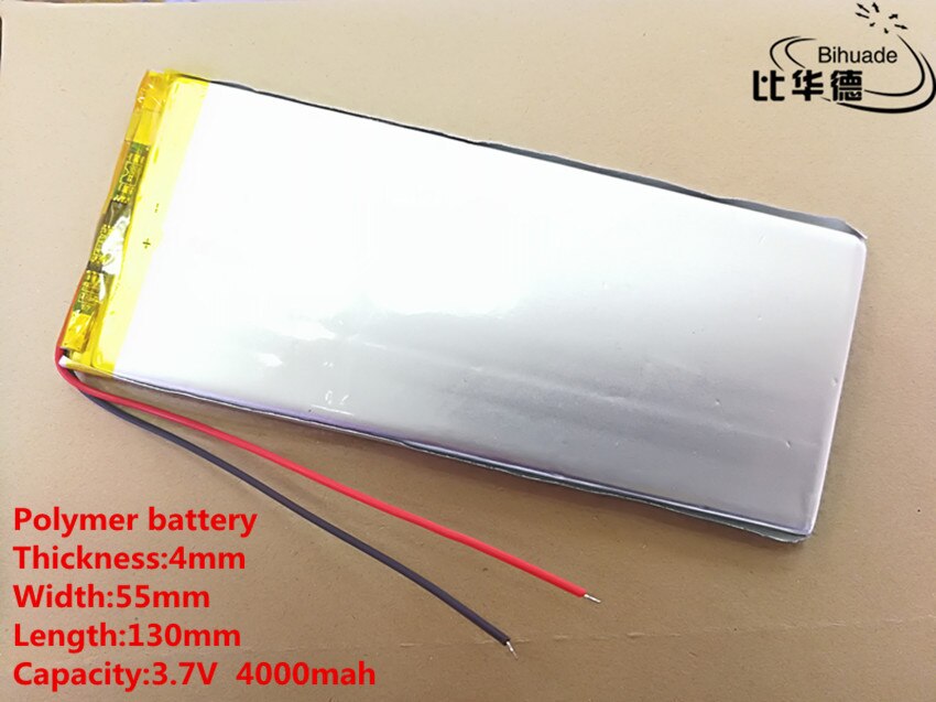 Lithium polymeer batterijen 3.7 V 4000 mAh 4055130 Voor Oplaadbare Li-Ion Mobiele 7 inch 8 inch 9 inch