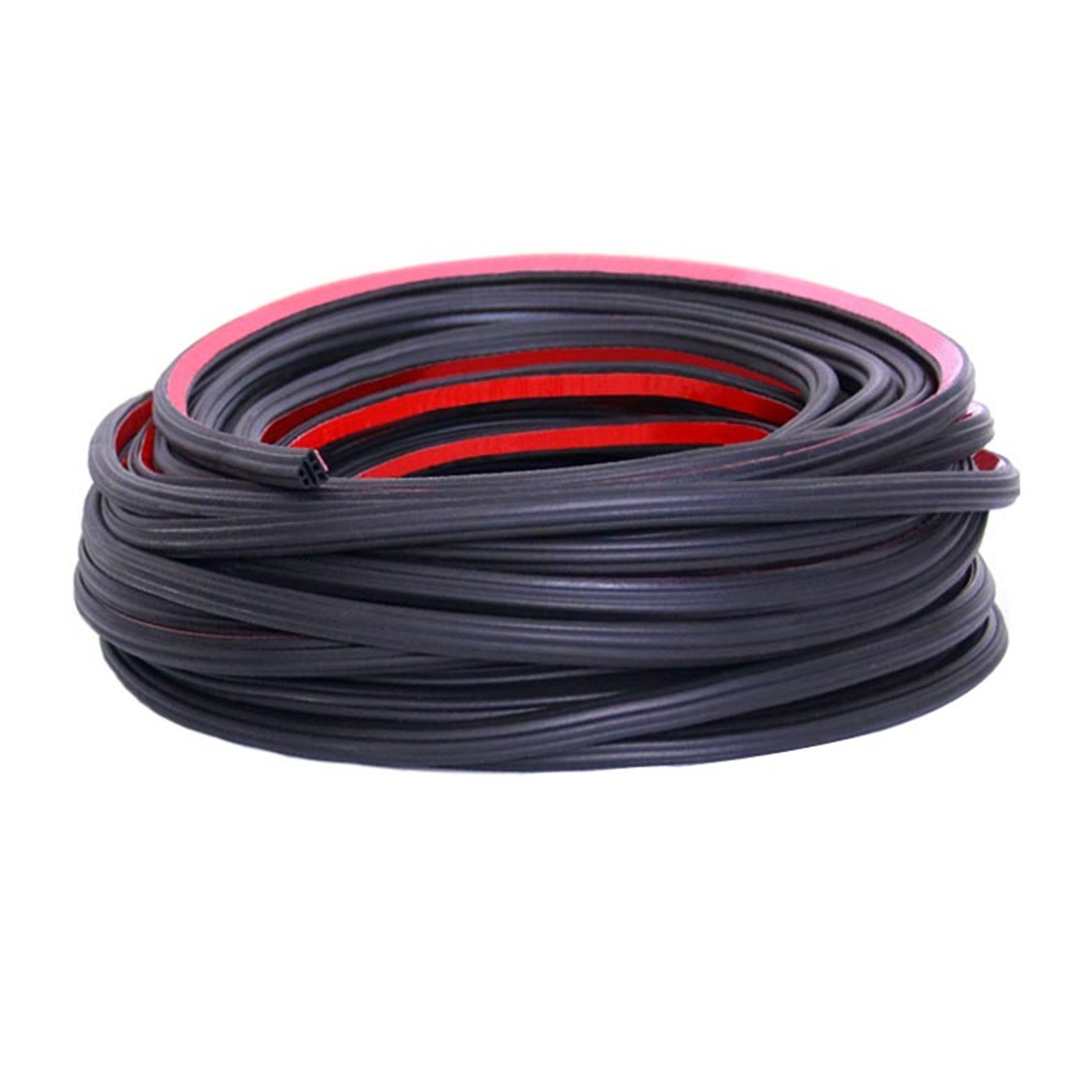 Geluidsdichte Afdichting Strip Voor Auto 'S Rand Rubber Afdichting Zelfklevende Deur Afdichting Auto Deur 5 Gaten Gevormd