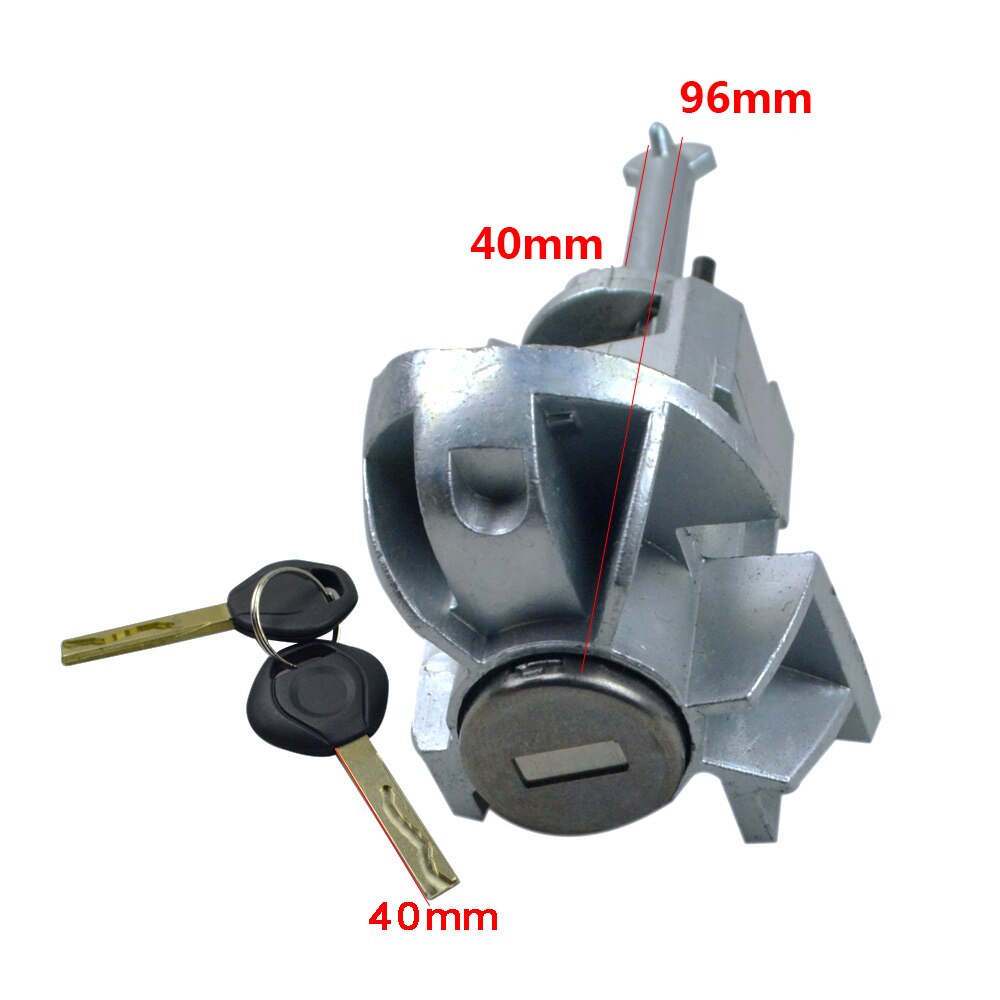 Driver Left Door Lock Cylinder Barrel Assembly W/keys for BMW E46 3 Series 2001-2006 Replacement Parts