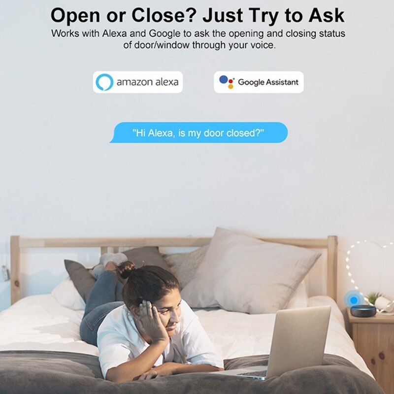 SONOFF SNZB-04 - ZigBee Wireless Door/Window Sensor Alarm Work With ZigBee Bridge For eWeLink APP Smart Home Security Tool