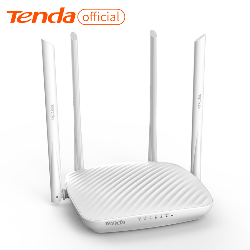 Tenda F9 600Mbps Wireless WiFi Router Wi-Fi Repeater,Multi Language Firmware,Router/WISP/Repeater/AP Mode,1WAN+3LAN RJ45 Ports