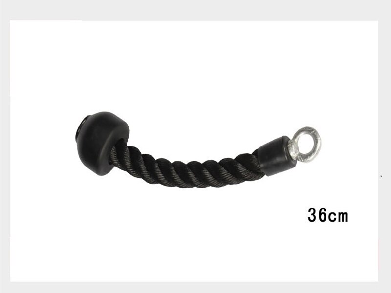 Uitgebreide krachtapparatuur accessoires fitnessapparatuur galvaniseren handvat kunststof handvat speciale trekbuigstang: Bruin
