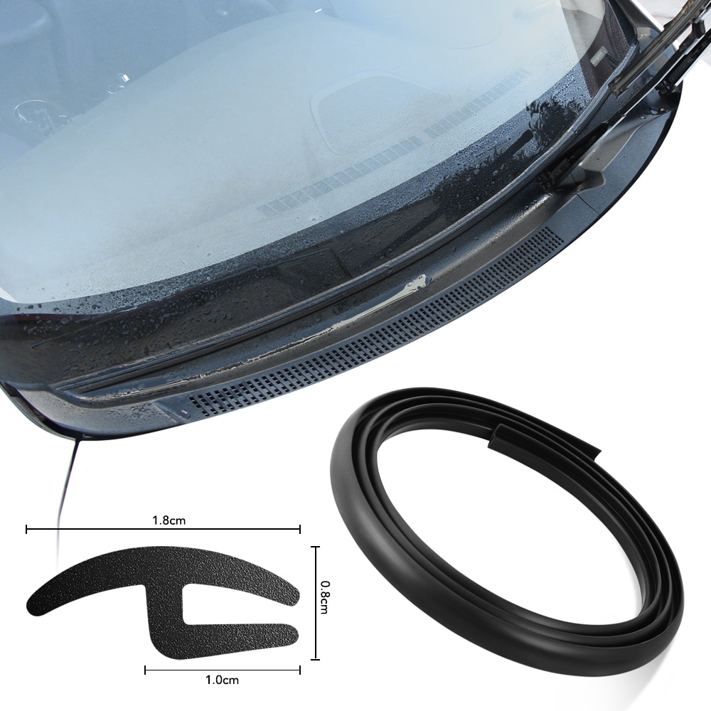 Tiras de sellado de goma envejecidas debajo del Panel del parabrisas delantero para peugeot, modelos 206, 207, 208, 307, 308, 407, 508 y , Citroën c4, c5 y c3
