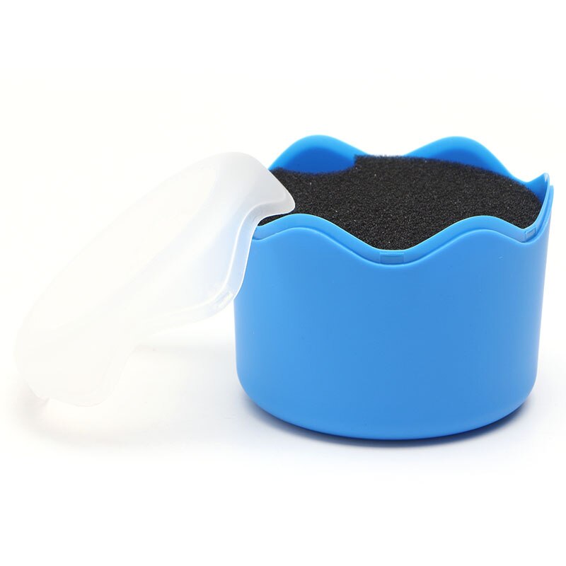 Caja de almacenamiento de reloj de pulsera de Color caramelo, caja de reloj individual de plástico con esponja, 1 unidad