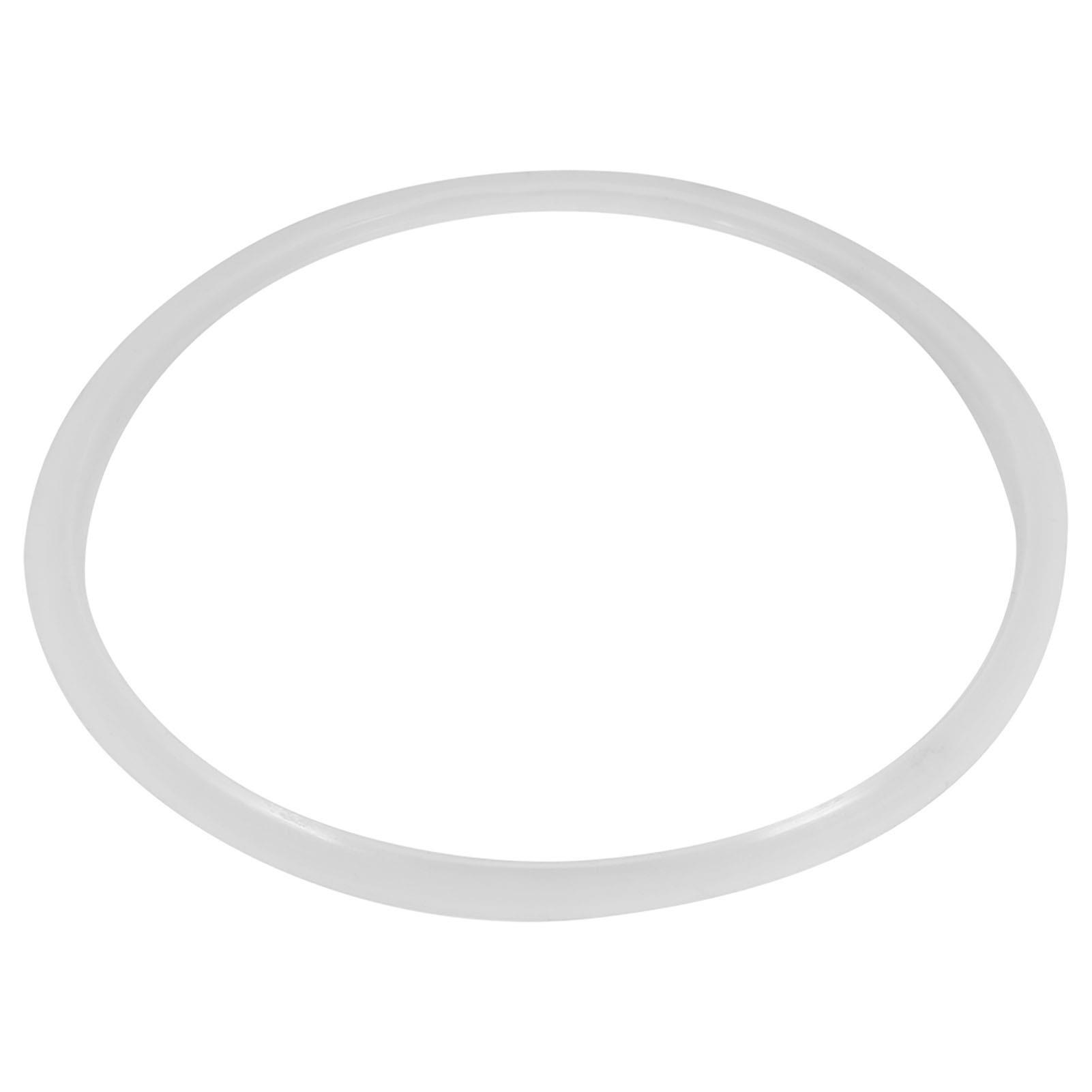 Silicone Pressure Cooker Gasket 22-32cm White Rubber Seal Cooking Tool Set