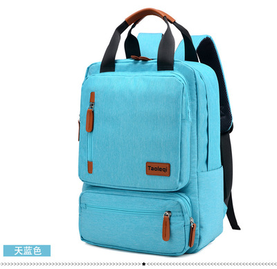 Männer Rucksack Casual Business Notebook Rucksack Licht 15,6-zoll Laptop Tasche Anti Diebstahl Rucksack Reise Rucksack Grau sac eine dos: Sky Blue