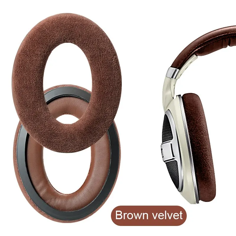 Coussinets d'oreille de remplacement, coussin de bandeau pour casque Sennheiser HD515 HD518 HD555 HD558 HD595