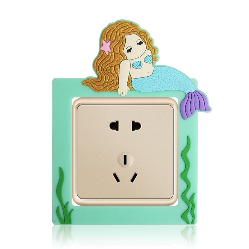 Pegatina Panda Para Interruptor - Vinilo Mate Negro | 70x165 Mm | Decoración Divertida Para Pared