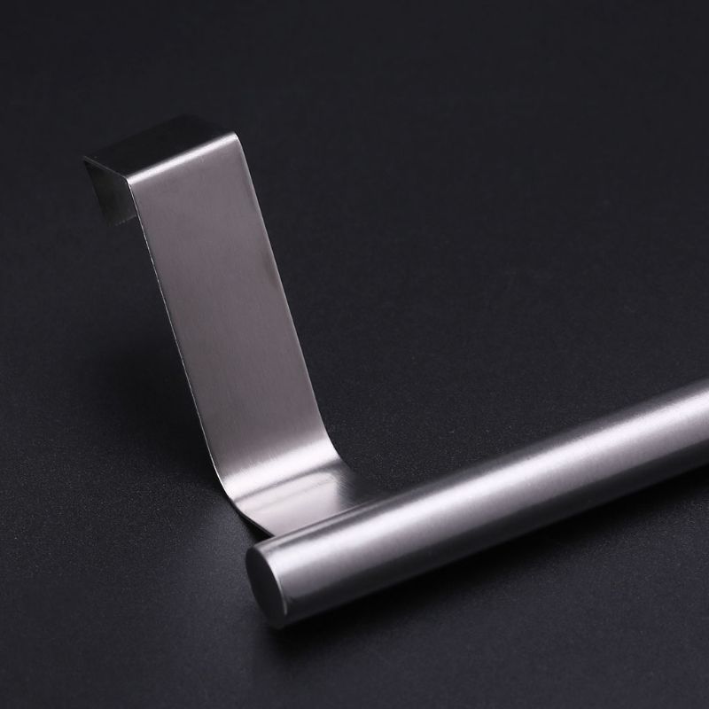 Support de Bar suspendu acier inoxydable | Porte au-dessus de la porte, support de serviette suspendu, salle de bain, cuisine hôtel, étagère d'armoire D08F