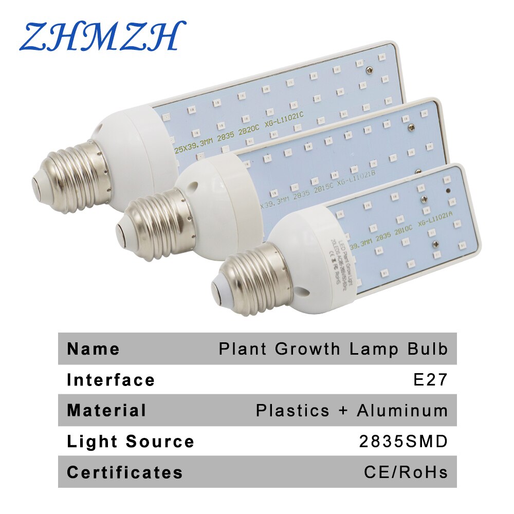 Halter Clip für Drinnen Hydroponic Blumen E27 LED wachsende Licht AC220V Lampe 