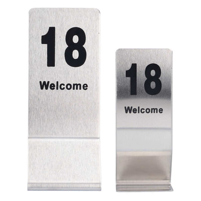 Table Number Card Desk Number Card for Hotel for Graduation for Wedding
