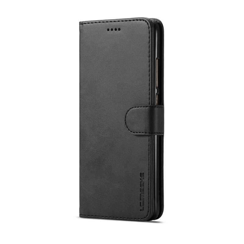 Case Voor Redmi 6 Pro Case Lederen Portemonnee Luxe Cover Redmi 6 Pro Telefoon Geval Flip Cover Op Xiaomi Redmi 6 Pro Cover: Redmi 6 Pro / Black