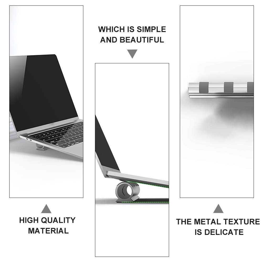 Multipurpose Laptop Rack Wire Organizer Laptop Stand for 15-17.3 inch Laptop