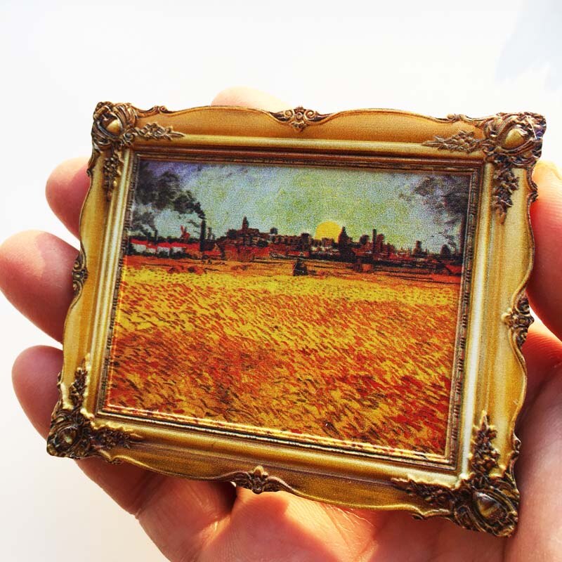 Holandia obraz awangarda gogha magnesy na lodówkę turystyka pamiątka lodówka naklejka magnetyczna kolekcja rękodzieło prezent