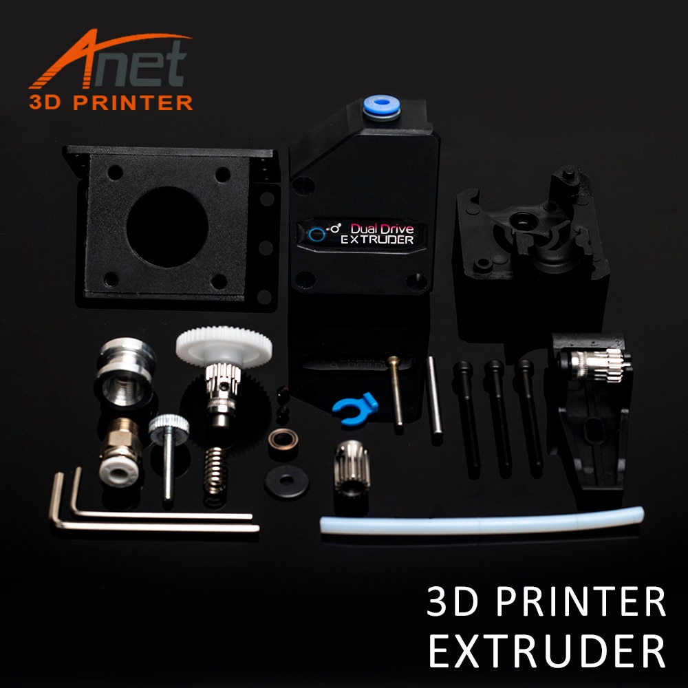 Anet 3D Printer Parts Bondtech BMG Direct Extruder Clone Dual Drive Exturder 1.75mm Filament For Anet A8 CR 10 3D Printer