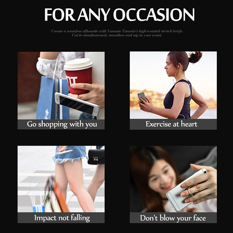 Ring Beugel Telefoon Terug Zuig Vinger Ring Ondersteuning Houder Kickstand Voor Iphone 11 Samsung S9 Xiaomi Huawei Mobiele Telefoon Beugel