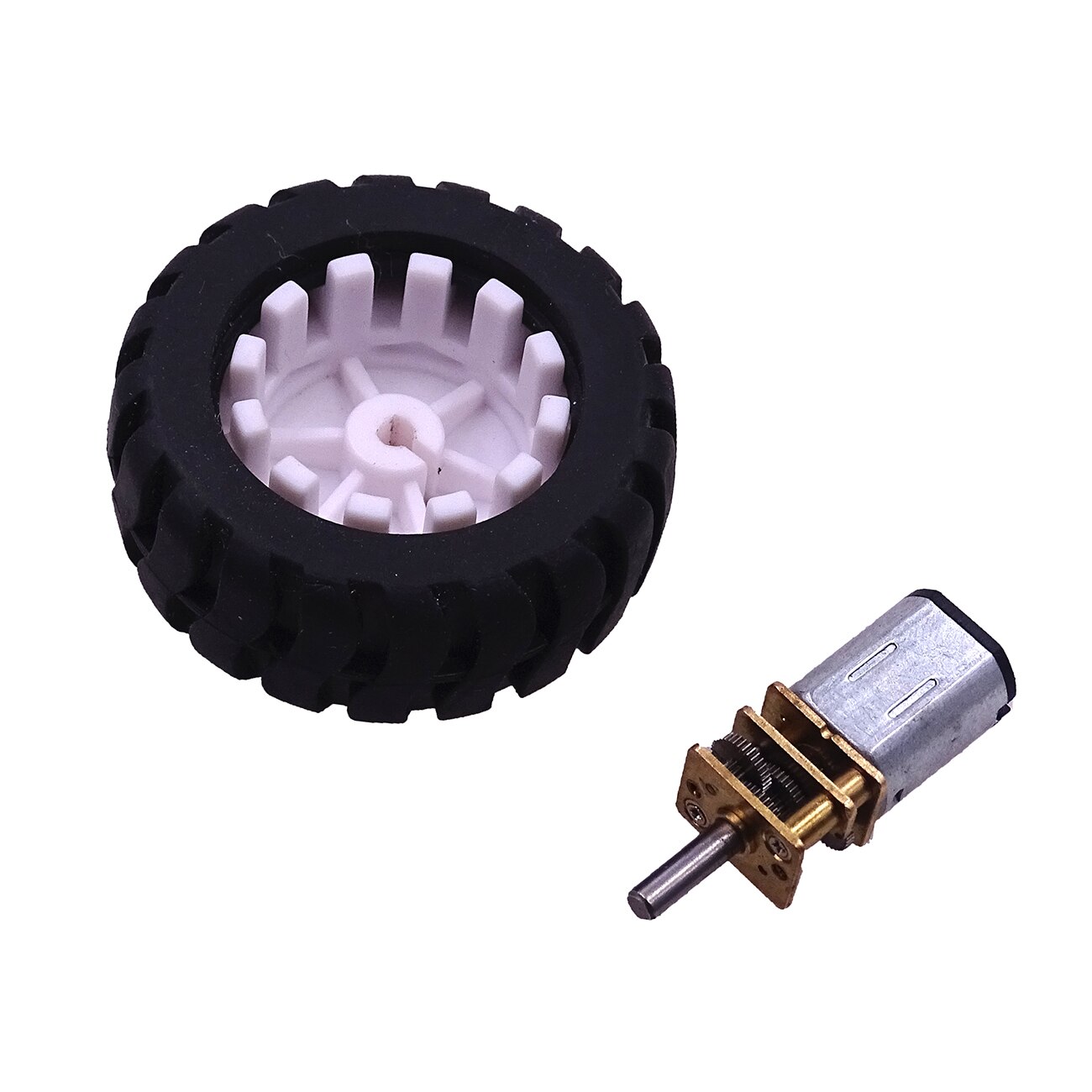 Car power kit DC 3V 6V 12V Encoder Motor Gear N20 Electric Micro Gear Motor with Wheel Screws Mounting Bracket Coupling Kit: Type C Kit