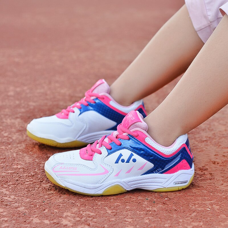 Não-deslizamento desgastar-resistente leve respirável crianças badminton sapatos profissional sapatos meninos e meninas tênis
