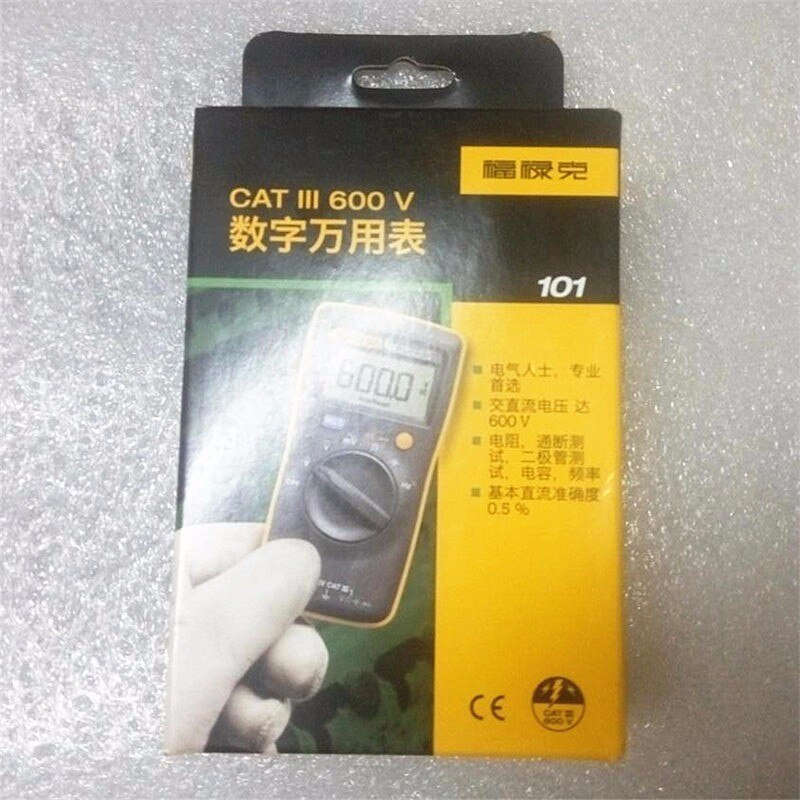 Fluke 101 Basic Digital Multimeter Original FLUKE 101 Pocket Digital Multimeter Auto Range F101