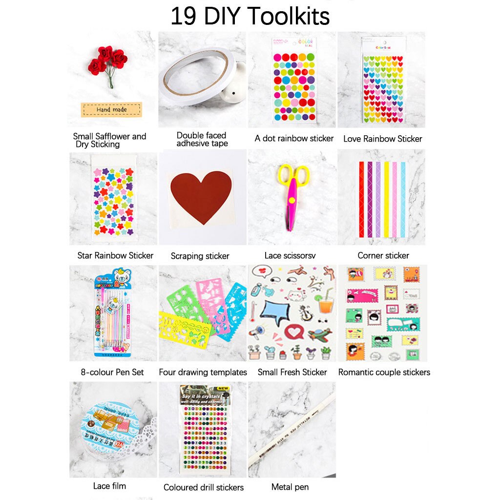 DIY handmade decorating album greeting card kit Printed Mixed Pattern Papercraft Art Paper #WS