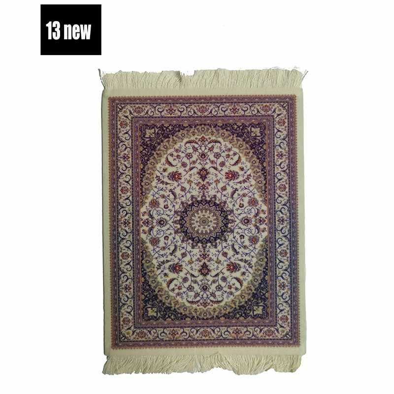 MRGBEST 270*180MM Colourful Persian Style Rug Large Mouse Pad Carpet Office Family Tassels Desk Mat Gaming: 13