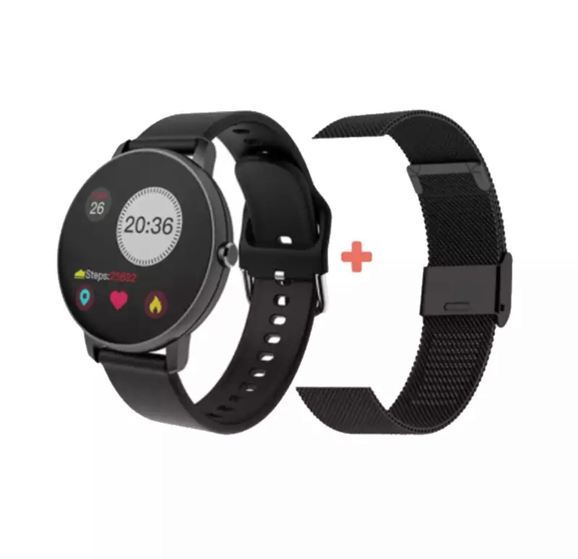 Smartwatch,reloj inteligente,unisex,control bluetooh,llamadas,mensajes,redes sociales,deporte,ritmo cardiaco etc etc: World Pack Black