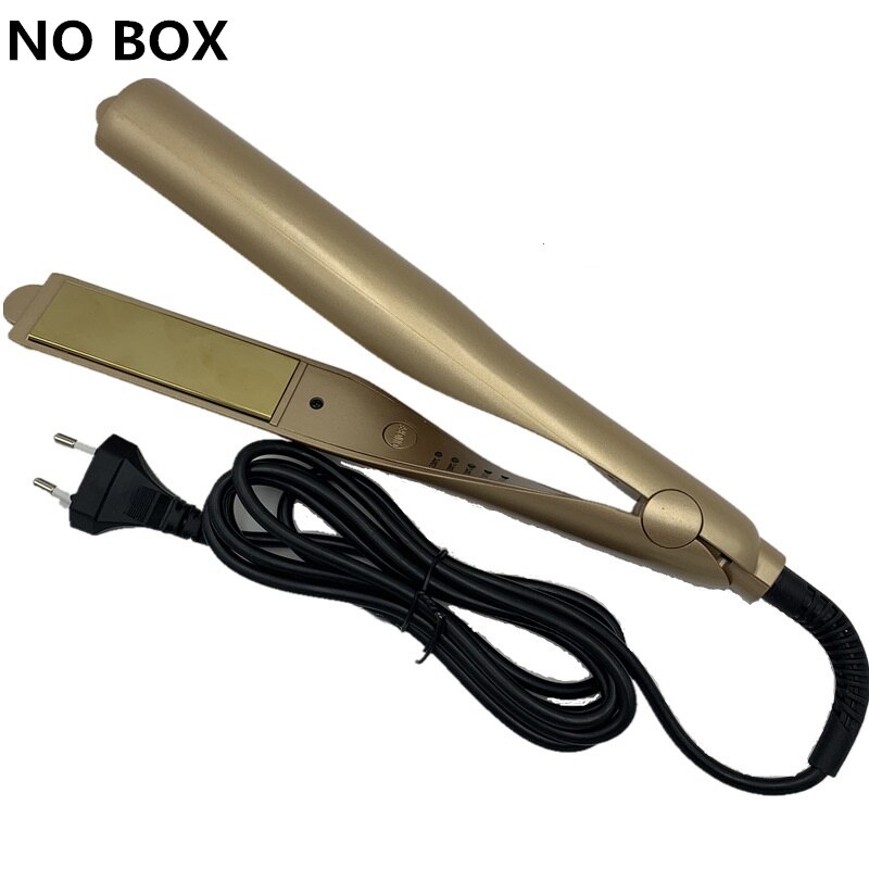 Twist Straightening Iron 2- in -1 Pro Hair Curler & Straightener with 3D Float Concave & Convex Titanium Flat Iron: 5 gear heat no box / AU