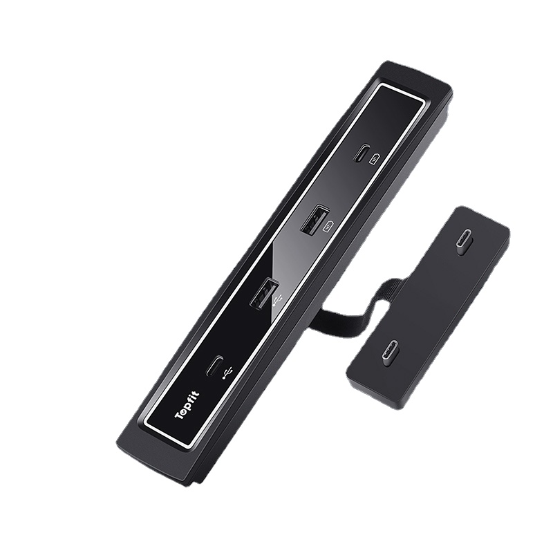 27W Quick Charger For Tesla Model Y Model 3 Intelligent Docking Station USB Shunt Hub Decoration Interior Refit Accessories