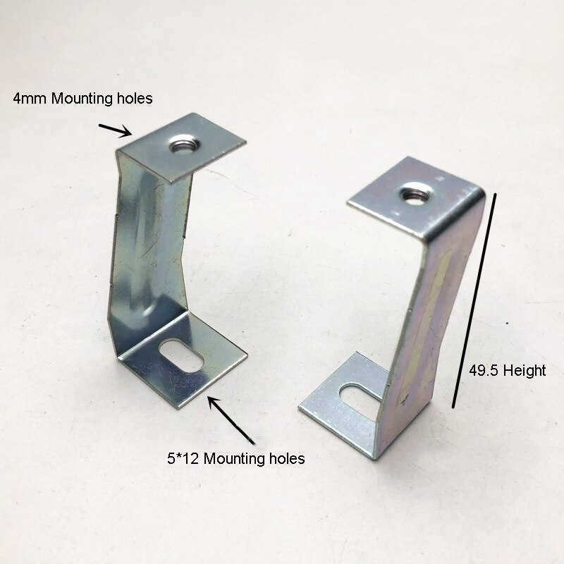 Adjustable guide rail fixed bracket for housework for distribution box: a pair of immovable