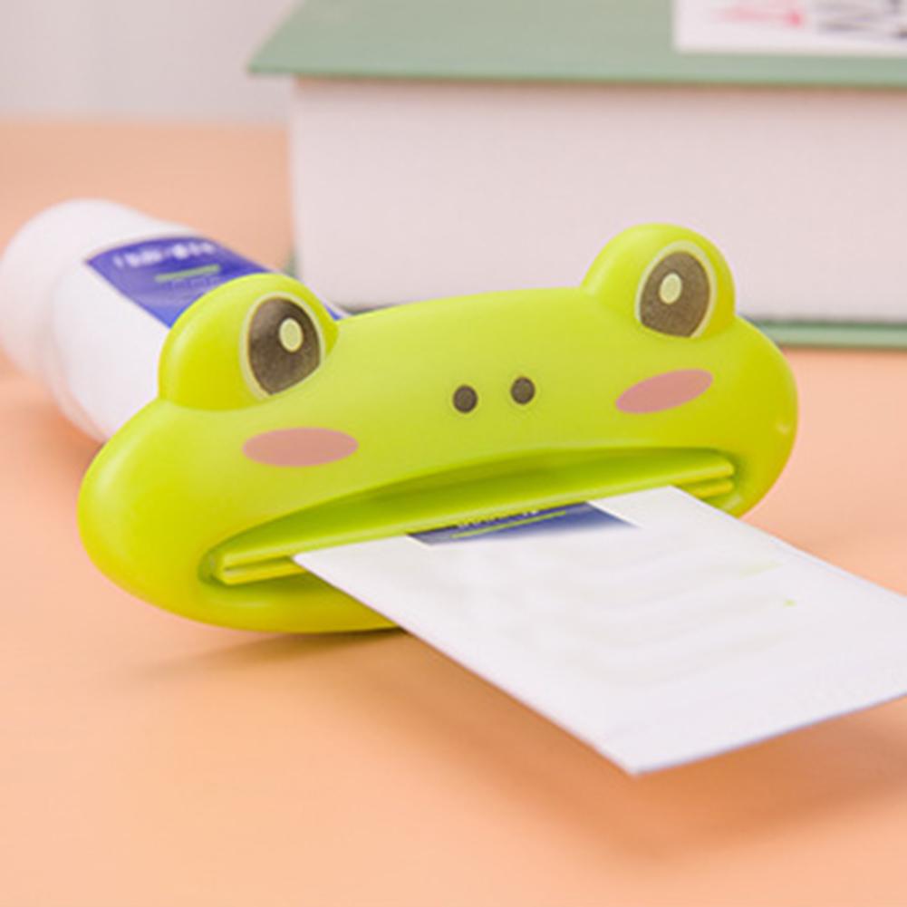 1Pc Toothpaste Squeezer Cute Cartoon Animal Toothpaste Squeezer Cosmetics Bathroom Tube Dispenser