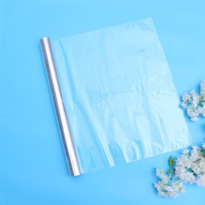 Rollo de celofán transparente grueso para , cestas de flores, suministros de envoltura, cestas, suministros de manualidades