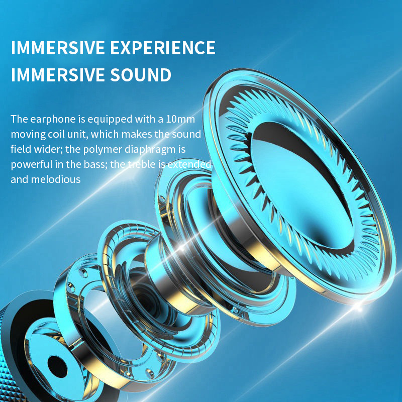 Bluetooth-Kopfhörer, kabelloser Kopfhörer, magnetisch, Sport-NackenbüGel, um Höhle Hals hängende 9D-TWS-Ohrhörer, kabelloses Bluetooth-Headset mit Mikrofon