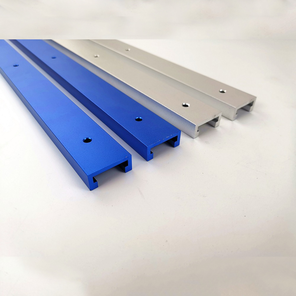 Legering Chute Aluminium T-Tracks Model 45 T Slot En Standaard Mijter Track Stop Houtbewerking Diy Tool Voor Router tafel Lengte 800Mm