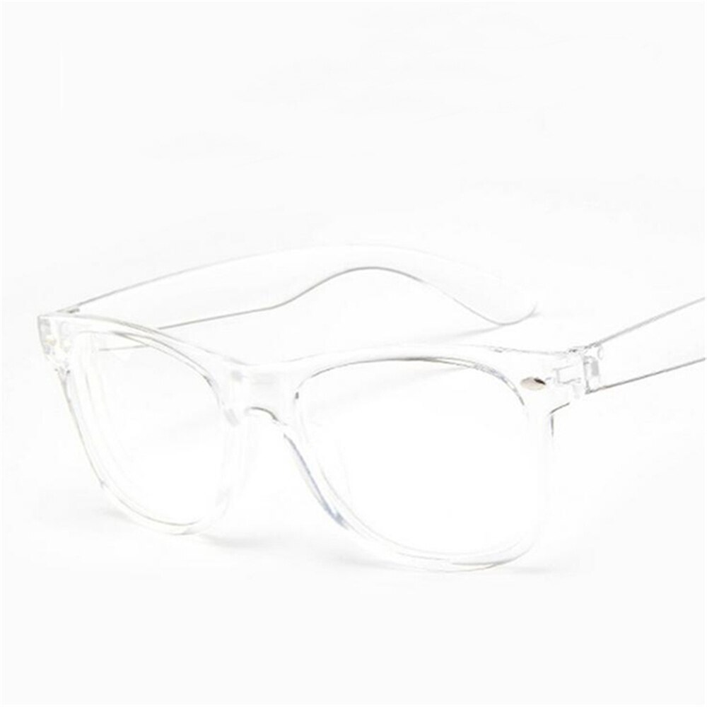 -1 -1.5 -2 -2.5 TO -6.0 Square Finished Nearsighted Glasses Women Men Transparent White Frames Short-sighted Eyeglasses Diopter: Black Frame