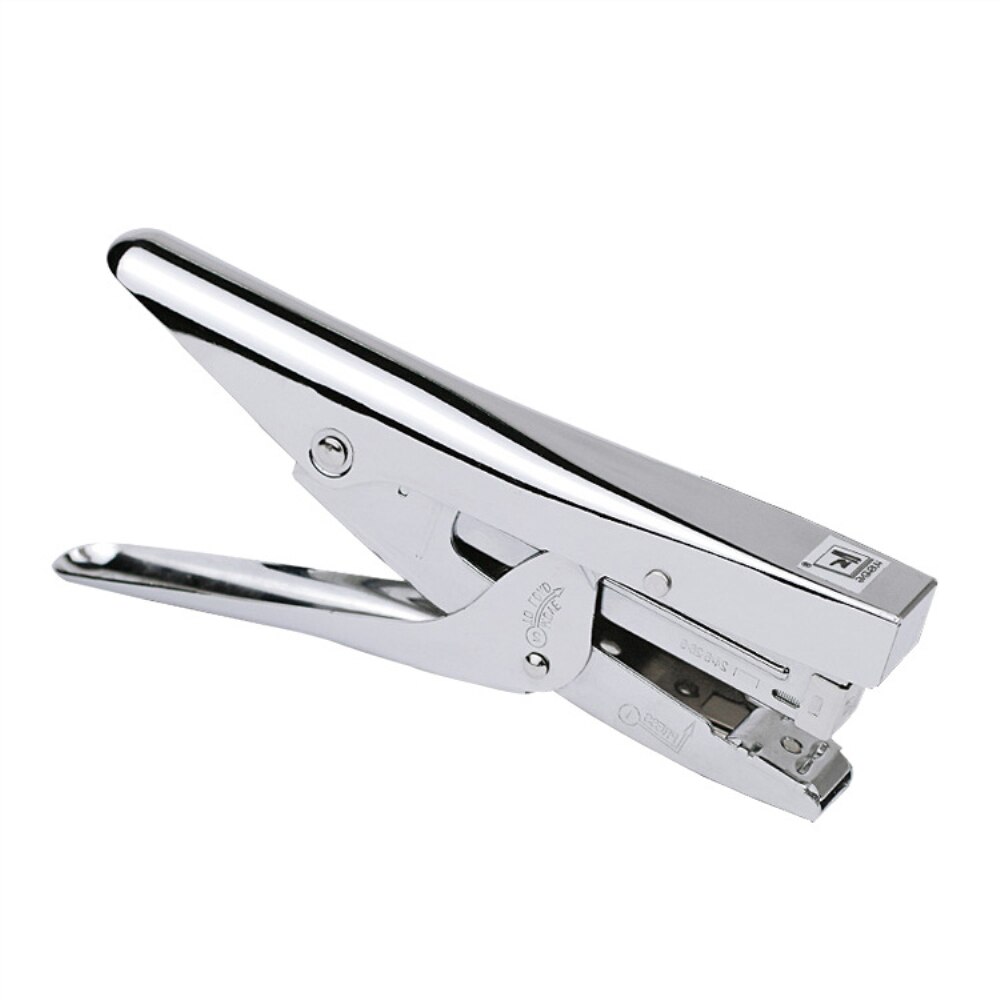 Heavy Duty Plier Stapler Office Hand Held Manual Staplers All Steel No-Jam Desktop Executive Stapling Machine 20 Sheets Capacity