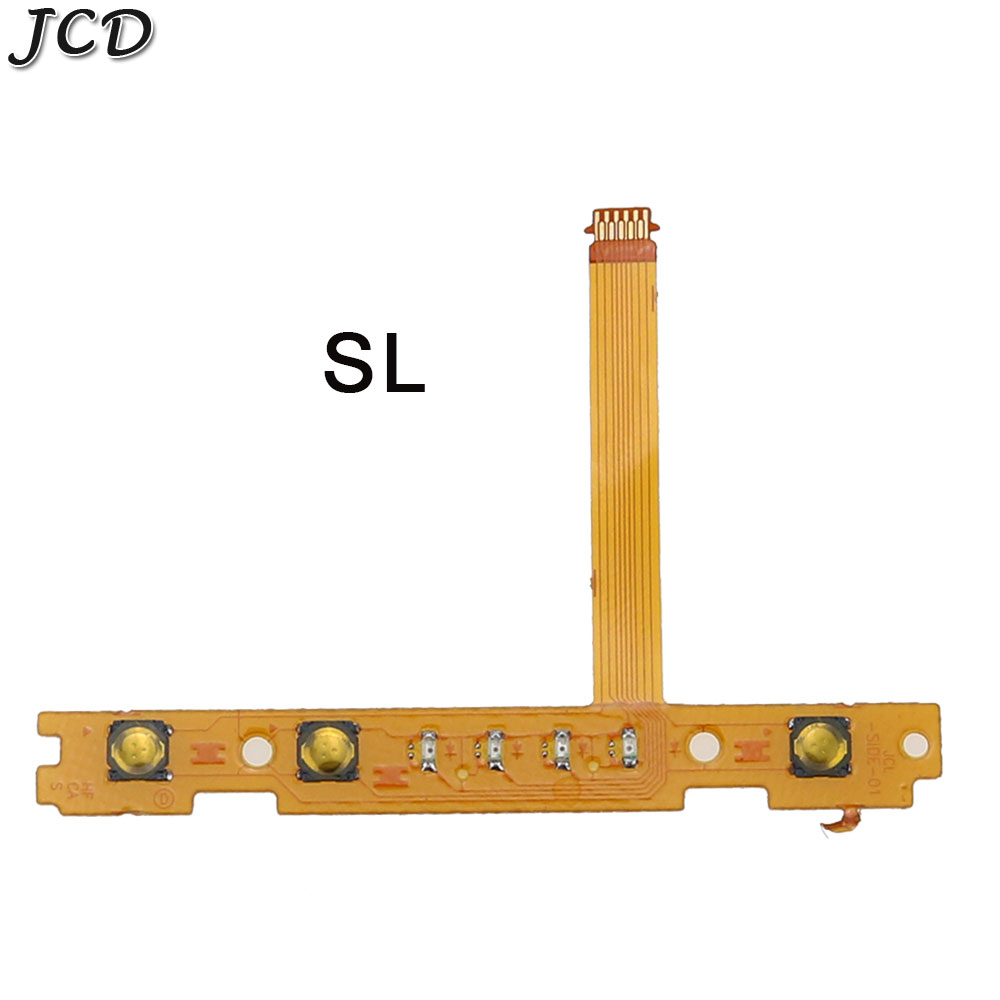 Jcd Sl Sr Pulsante Del Nastro per Nintendo Interruttore la gioia-con Parte di Ricambio Zr/Zl L Tasto di Chiave Del Nastro cavo Della Flessione: SL