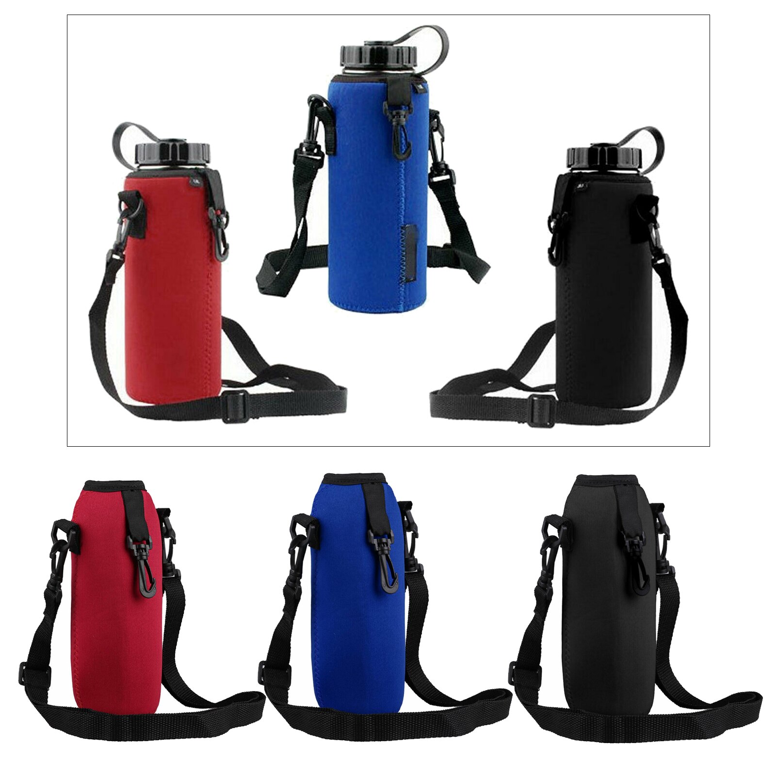 750Ml Neopreen Waterfles Houder Geïsoleerde Cover Bag Holder