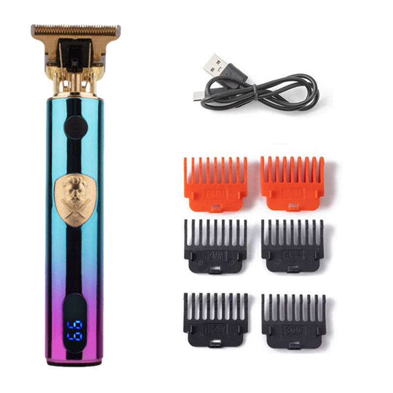 T9 Friseur hochwertige stille Hause Rasierer High-End-Friseursalon Friseur Schönheit Werkzeuge Haushaltsgeräte Rasieren: Black