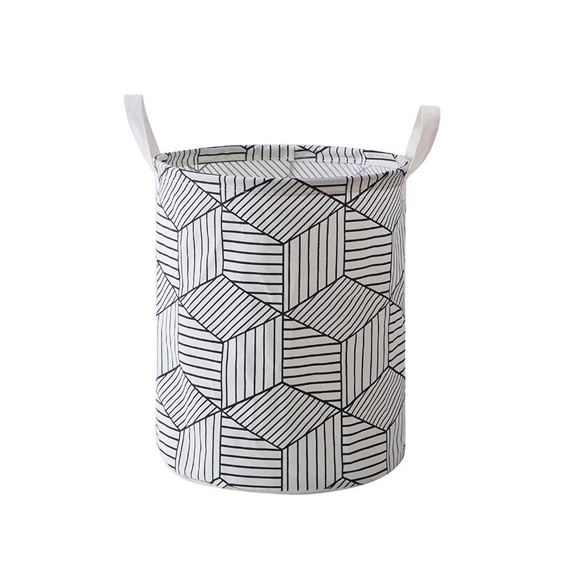 Wasmand Vuile Kleren Mand Ontvangen Wasmand Doek Art Vuile Mand Vouwen Grote Kleding Wasmand: Laundry basket-C