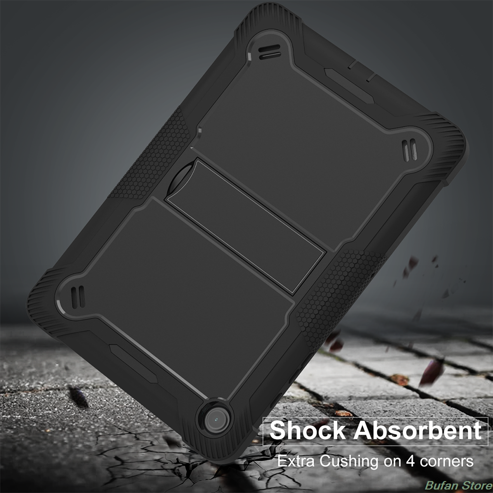 apply to iPad 9.7 inch 6th A1893 A1954 A1822 A1823 Anti fall armor protective shell with bracket tablet case